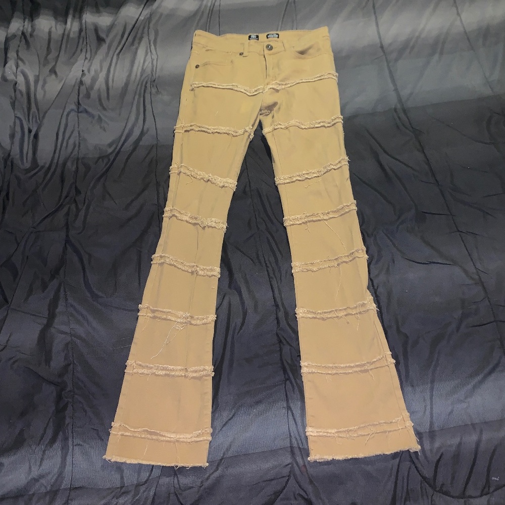 Stacked jeans